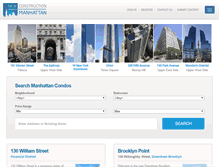 Tablet Screenshot of newconstructionmanhattan.com